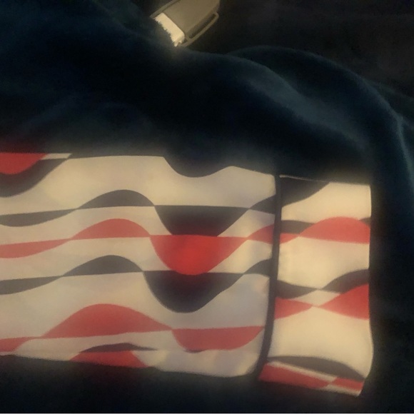 Pink and blue long sleeve summer tunic. - Picture 2 of 4